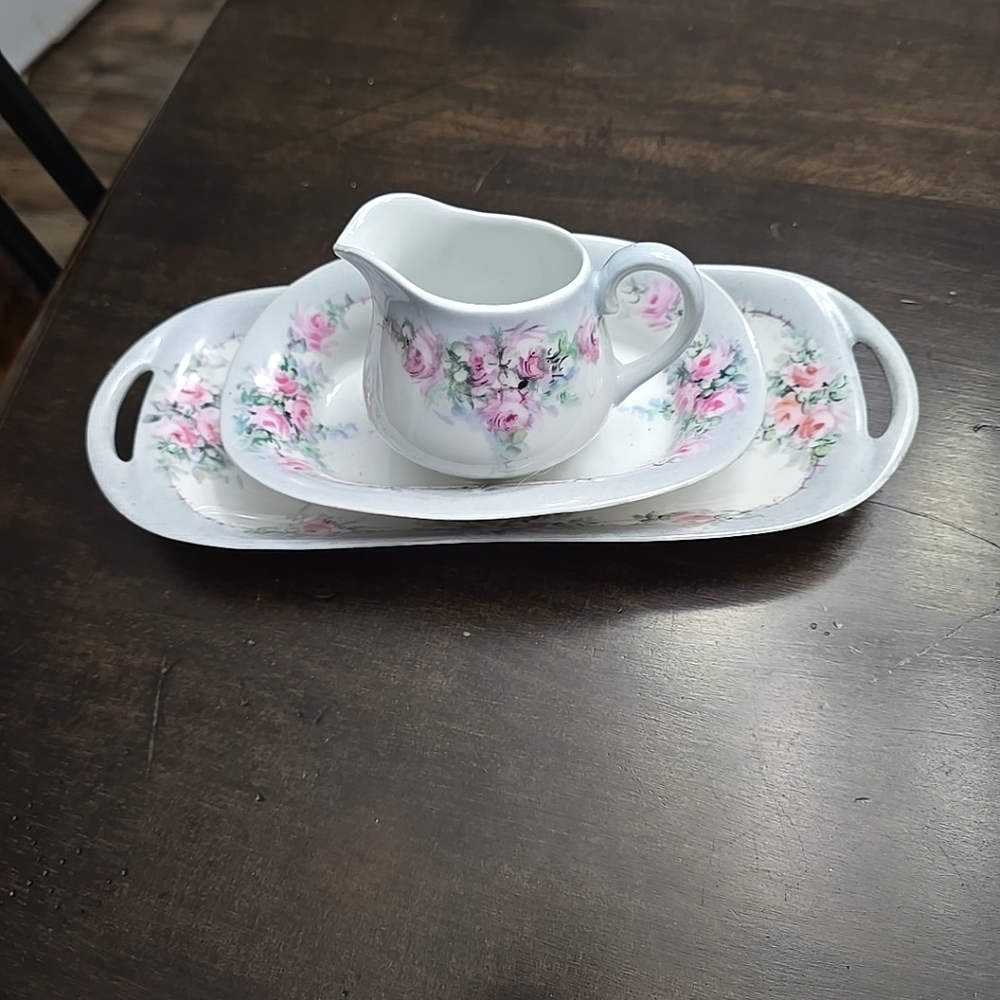 Vintage Noritake Nippon 3 piece fine China set